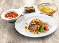 Value Set Lunch - Grilled Fillet of Fish with Thai Mango Salsa
