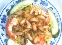 Cơm Chiên Tôm & Cua (Fried Rice With Shrimp & Crab)