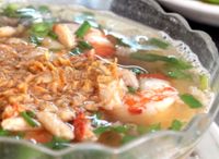 Hủ Tiếu Tôm (Shrimp Noodle Soup)