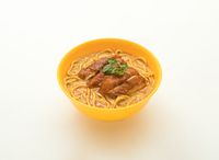 Roast Chix Thigh Curry Noodles