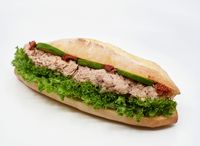 Tuna & Avocado Baguette Sandwich