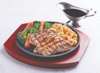 8406D. Char-Grilled Chicken Chop With Black Pepper Sauce