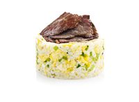Egg Fried Rice With Braised Beef