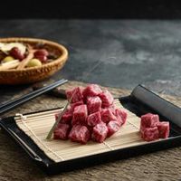 US Marbled Beef Cubes 美国肥牛丁