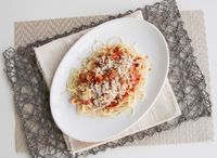 103 Chicken Bolognese Spaghetti