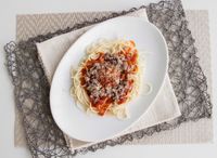 104 Beef Bolognese Spaghetti