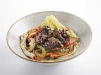 Stir-Fried Korean Glass Noodle (Bulgogi Beef)