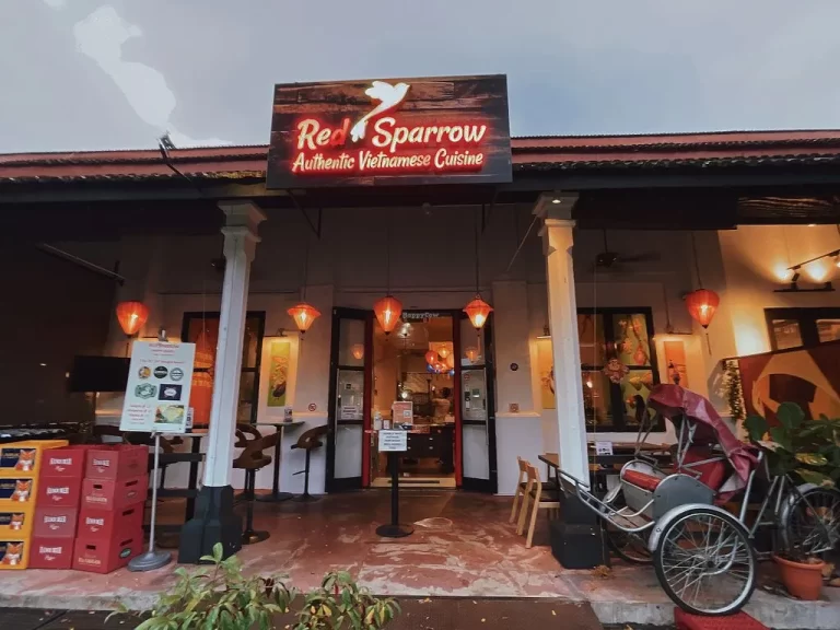 Red Sparrow Menu Prices  Singapore 2024