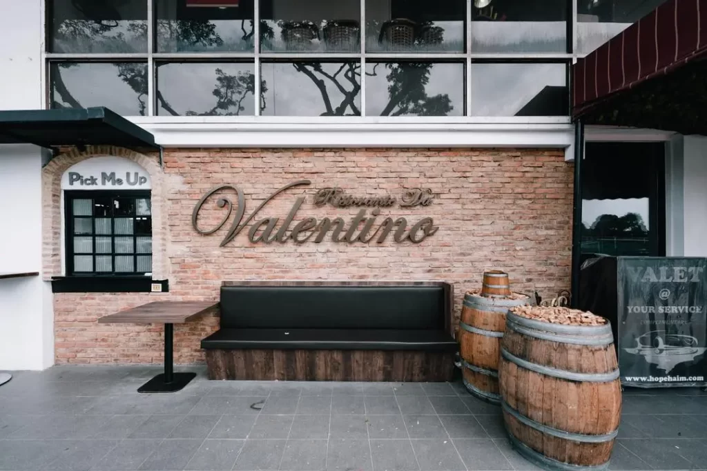 Ristorante Da Valentino Menu Singapore  2022